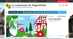Desktop Screenshot of fegersheim.fr